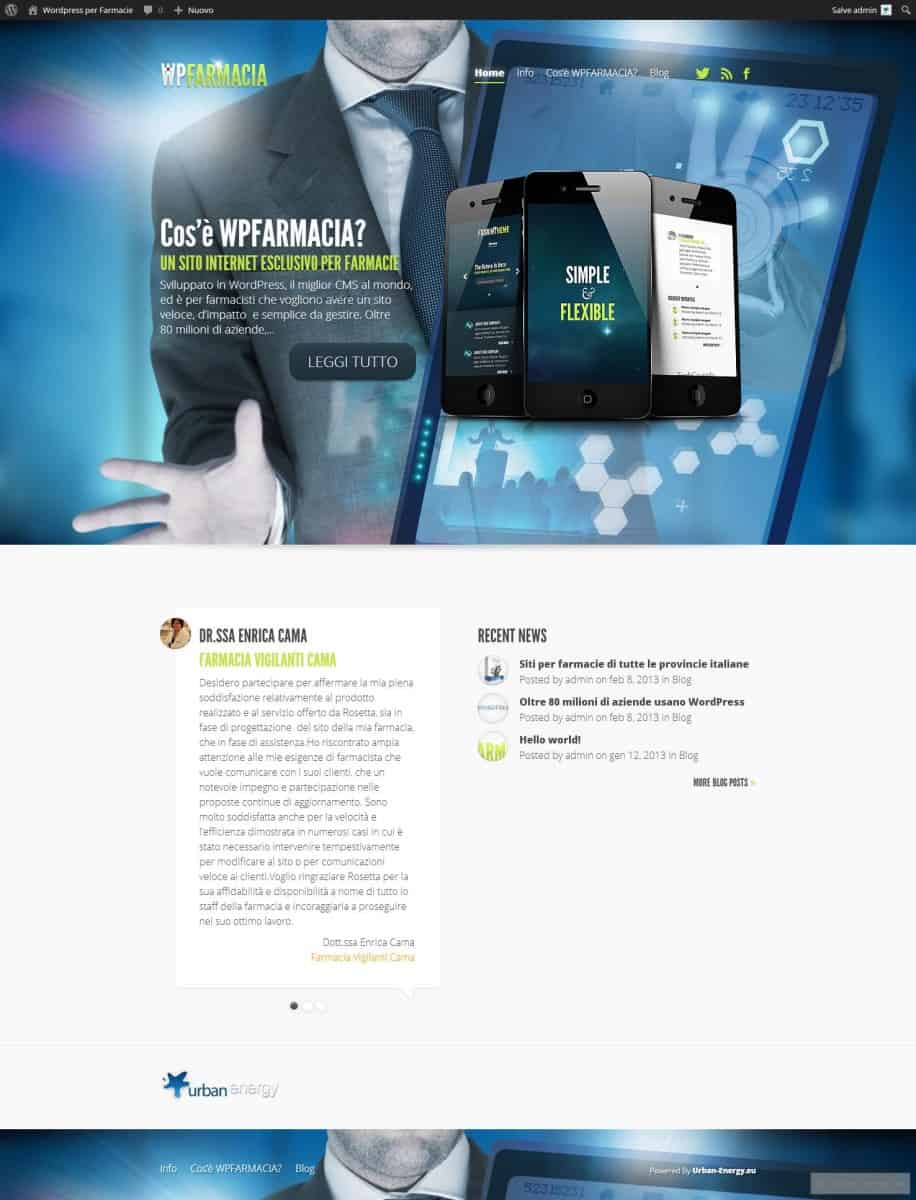 WP Farmacia.it – il sito web per farmacie